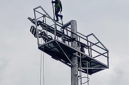 Pekerja di Stadion Kebun Bunga tak menggunakan alat Pelindung Diri saat bekerja (Dok-Foto)