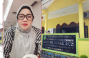 Mariyana Kepling Yang Lulus di Kelurahan Aur tapi tak di Lantik (Dok-Foto)