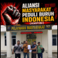 Kolaborasi Lembaga Aktifis dan Media (KOLEGA) dan Aliansi Masyarakat Peduli Buruh Indonesia (AMPIBI) di Mapoldasu (Dok-Foto)