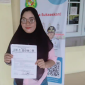 Nezza Safitri Nasution Warga Jalan Seto Kelurahan Tegal Sari II, Kecamatan Medan Area, Kota Medan (Dok-Foto)