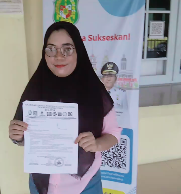 Nezza Safitri Nasution Warga Jalan Seto Kelurahan Tegal Sari II, Kecamatan Medan Area, Kota Medan (Dok-Foto)
