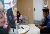 Nezza Safitri Nasution Warga Miskin Kota Medan di putus PHK dan KIP serta anaknya stunting (Dok-Foto)