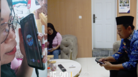 Nezza Safitri Nasution Warga Miskin Kota Medan di putus PHK dan KIP serta anaknya stunting (Dok-Foto)