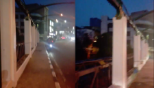 Jembatan Di Jalan Letjen. Suprapto Medan, Besinya Hilang (Dok-Foto)