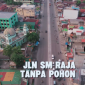 Jalan Sisingamangaraja Kota Medan Tanpa Pohon (Dok-Foto)