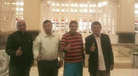 Tariq Nabi Mangaratua Batubara bersama Sekjen DPP GRIB Jaya (Dok-Foto)