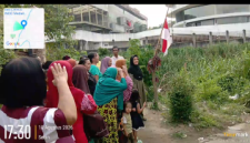 Rico Waas Abaikan Rekomendasi DPRD Medan Bongkar Tembok City View, Warga: Bendera Setengah Di Bulan Kemerdekaan RI ke - 81 (Dok-Foto)