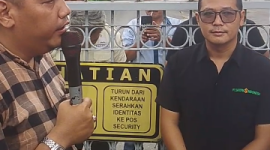 DPN Geruduk Kantor PT Socfindo, Pertanyakan HGU yang Belum Diperpanjang Meski Sudah Berakhir Tiga Tahun (Dok-Foto)