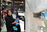 Medan Gotham City, Miris, Kado Pahit HUT RI ke - 81, Sudah Tak Dapat Bantuan Lansia, Meteran Air Warga Miskin Di Petisah Tengah Di Embat Rayap Besi (Dok-Foto)