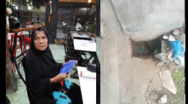 Medan Gotham City, Miris, Kado Pahit HUT RI ke - 81, Sudah Tak Dapat Bantuan Lansia, Meteran Air Warga Miskin Di Petisah Tengah Di Embat Rayap Besi (Dok-Foto)