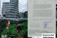 Rekomendasi DPRD Kota Medan Bongkar Tembok City View (Dok-Foto)