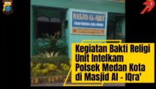 Masjid AL Iqra' ITM Jalan Gedung Arca Kota Medan (Dok-Foto)