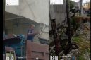 Bangunan Di Simpang Juanda Kota Medan Di duga Kebal Hukum, Abai K3 dan Tak Peduli Lingkungan, Drainase Isinya Material Bangunan (Dok-Foto)