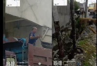 Bangunan Di Simpang Juanda Kota Medan Di duga Kebal Hukum, Abai K3 dan Tak Peduli Lingkungan, Drainase Isinya Material Bangunan (Dok-Foto)