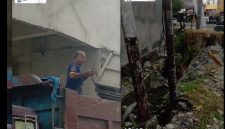 Bangunan Di Simpang Juanda Kota Medan Di duga Kebal Hukum, Abai K3 dan Tak Peduli Lingkungan, Drainase Isinya Material Bangunan (Dok-Foto)