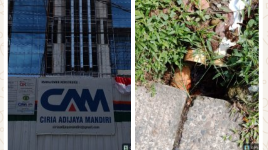 Ingkar Janji Dengan Aktifis Agar Bekerja Sesuai Aturan , Pembangunan Kantor OJK Medan Dikerjakan Tanpa Plang Proyek (Dok-Foto)