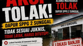 Tujuh Bulan Beroperasi Tak Miliki Label Halal, BGN Di Minta Suspen Permanen SPPG Sunggal 2 Jalan Puskesmas 1 GG Jambu Kota Medan (Dok-Foto)