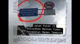 Satu Tahun Rekomendasi DPRD Medan Di Abaikan Rico Waas, Pembiaran Terhadap Pelanggaran Perda dan Perwal Serta UU Lalin Di Jalan Pukat II (Dok-Foto)
