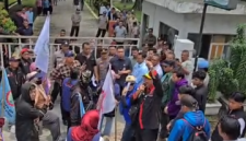 Dewan Peduli Negeri (DPN) menggelar Aksi Demo di Dinas Ketahanan Pangan Provinsi Sumatera Utara (Dok-Foto)