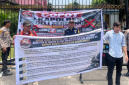 AMARA Sumut Gerduk Poldasu Minta Copot Kapolres Deli Serdang Di Duga Tutup Mata Dengan Peredaran Narkoba Di Tanjung Morawa (Dok-Foto)