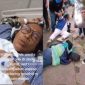 Pendemo Perempuan lagi di rawat insentif di Rumah sakit akibat tindakan represif Satpam saat demo Di Disdik Sumut (Dok -Foto)