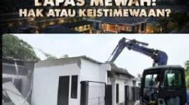 Pasca Di Sidak Ombudsman RI, 10 Fasilitas "Wah" Lapas Cibinong Di Robohkan (Dok-Foto)