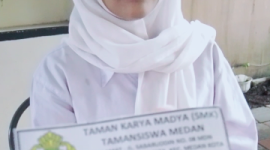 AWAS Buka Donasi Untuk Cinta Aissa Yang Di Larang Ikut Ujian Karena Tak Sanggup Dan Telat Bayar Uang Sekolah Di SMK Taman Siswa Medan (Dok-Foto)