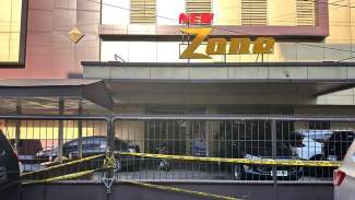 THM New Zone Kota Medan Di Police Line karena saat Razia ada Narkoba dan Anak Di Bawah Umur (Dok-Foto)