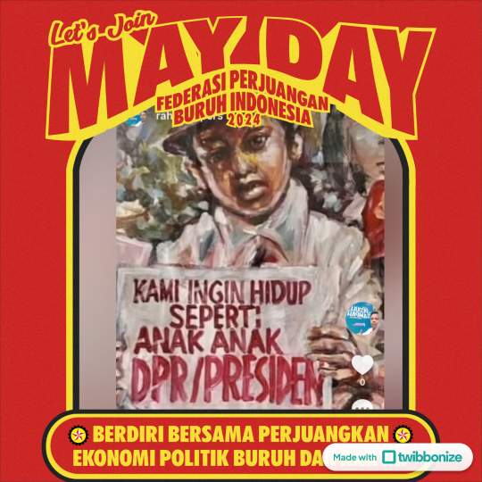 Ucapan May Day Hari Buruh Sedunia (Dok-Foto)