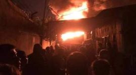 Kebakaran
Pabrik Mainan dan Belasan Rumah Warga Terdampak Di Medan Johor (Dok-Foto)