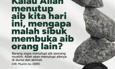 Keutamaan Menutup Aib Seorang Muslim