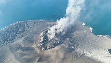 Hingga saat ini, status Gunung Anak Krakatau tetap berada pada tingkat Siaga. (Dok-Foto)