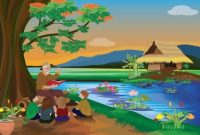 "Danau ini bukan sekadar air," begitu katanya kepada Cinta, cucu semata wayangnya yang selalu duduk di sampingnya. (Dok-Foto Ilustrasi)