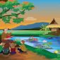 "Danau ini bukan sekadar air," begitu katanya kepada Cinta, cucu semata wayangnya yang selalu duduk di sampingnya. (Dok-Foto Ilustrasi)