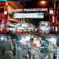 Satpol PP Kota Medan saat di Kawasan Kuliner Pagaruyung Kota Medan (Dok-Foto)
