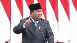 Presiden Prabowo saat menyoroti pentingnya membangun generasi muda yang mandiri, inovatif, dan berani mengambil risiko demi memperkuat ekonomi nasional.(Dok-Foto)
