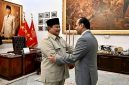 Presiden Prabowo Subianto menerima Wakil Perdana Menteri Qatar sekaligus Menteri Negara Urusan Pertahanan Sheikh Saoud bin Abdulrahman bin Hassan bin Ali Al-Thani di Istana Merdeka. (Dok-Foto)