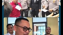 Hotel Santika Medan menyerahkan Dana CSR ke Masjid Ghaudiyah Yayasan India Muslim (Dok-Foto)