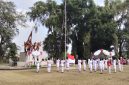 Pengibaran Bendera Merah Putih yang berlangsung khidmat dan penuh sukacita di Monumen Perjuangan Palagan Bojongkokosan.(Dok-Foto)
