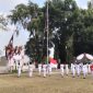 Pengibaran Bendera Merah Putih yang berlangsung khidmat dan penuh sukacita di Monumen Perjuangan Palagan Bojongkokosan.(Dok-Foto)