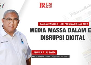 Ketua Harian Serikat Perusahaan Pers, Januar P. Ruswita optimis media cetak akan tetap bertahan di era digital.