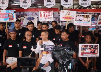 Deklarasi relawan Batalyon-O kawal Prabowo Presiden 2024