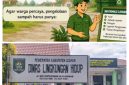 Kantor Dinas Lingkungan Hidup Asahan (fhoto dok)