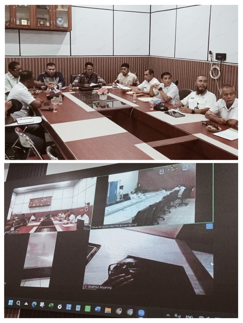 Pelaksanaan RDP bersama Komisi C DPRD Asahan (fhoto dok)