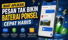 Buat Aplikasi Pesan Tak Bikin Baterai Ponsel Cepat Habis