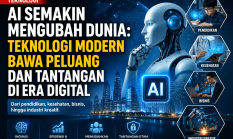 AI Semakin Mengubah Dunia: Teknologi Modern Bawa Peluang dan Tantangan di Era Digital