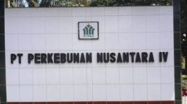 Plank kantor Manajemen PTPN 4 Kebun Air Batu 