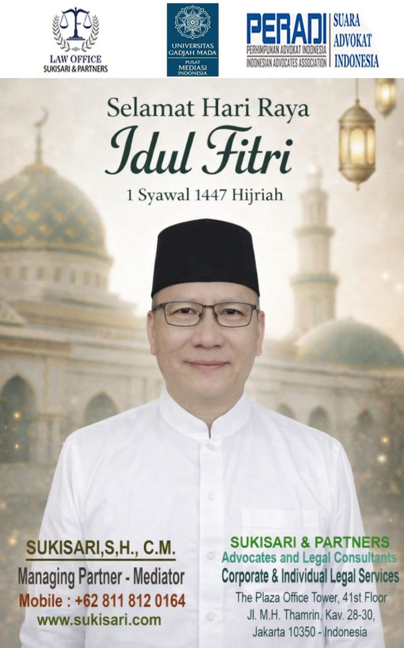 Keterangan Foto: Sukisari,S.H., C.M.,Managing Partner & Mediator._www.sukisari.com.