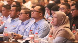 Forum strategis yang berlangsung selama dua hari ini mengusung tema “Akselerasi Pertumbuhan Berkualitas melalui Peningkatan Produktivitas, Investasi, dan Industrialisasi Berbasis Potensi Daerah” sebagai komitmen pemerintah. (Dok-Foto)