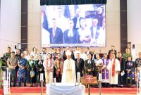 Pemerintah Kabupaten (Pemkab) Tapanuli Tengah (Tapteng) pada hari Kamis, 23 April 2026 bertempat di Gedung Serbaguna Pandan melaksanakan Perayaan Paskah Oikumene Kabupaten Tapteng Tahun 2026 (Dok-Poto).